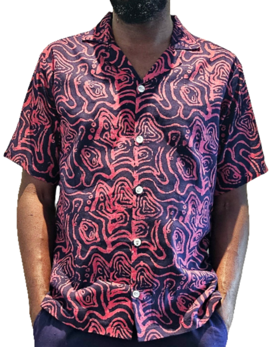Topography Batik Shirt