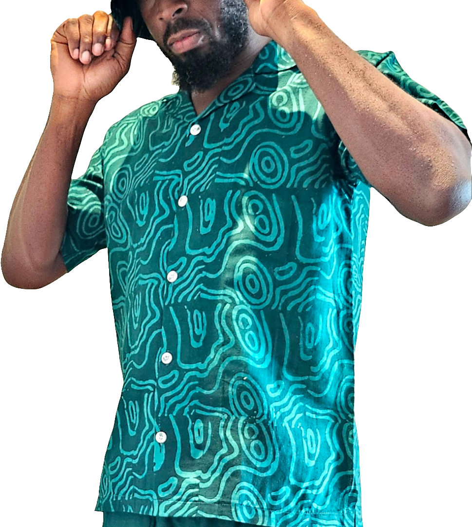 Topography Batik Shirt
